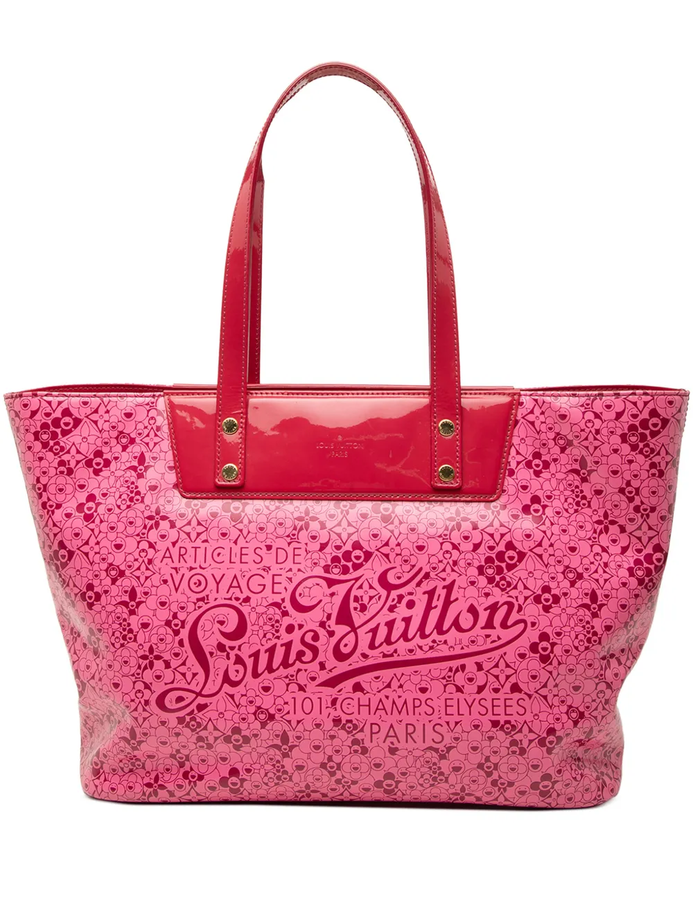 Louis Vuitton Pre-Owned 2010 Takashi Murakami Coated Canvas Cosmic Blossom PM tote bag - Pink