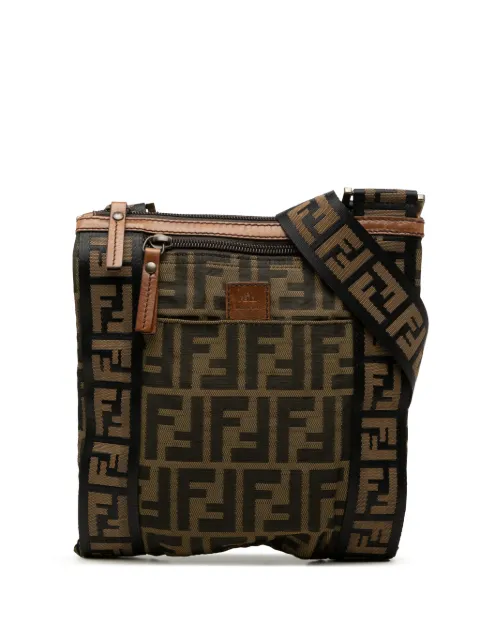 Fendi Pre-Owned bandolera de lona con monograma Zucca 2000-2010
