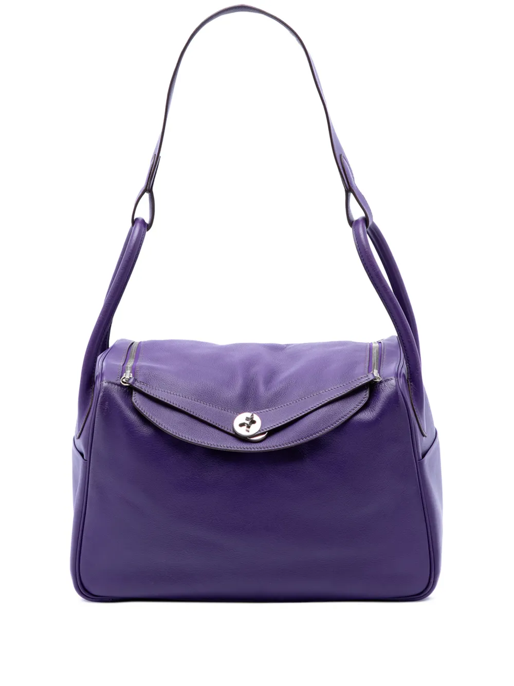 Hermès Pre-Owned 2011 Swift Lindy Satchel-Tasche 34cm - Violett
