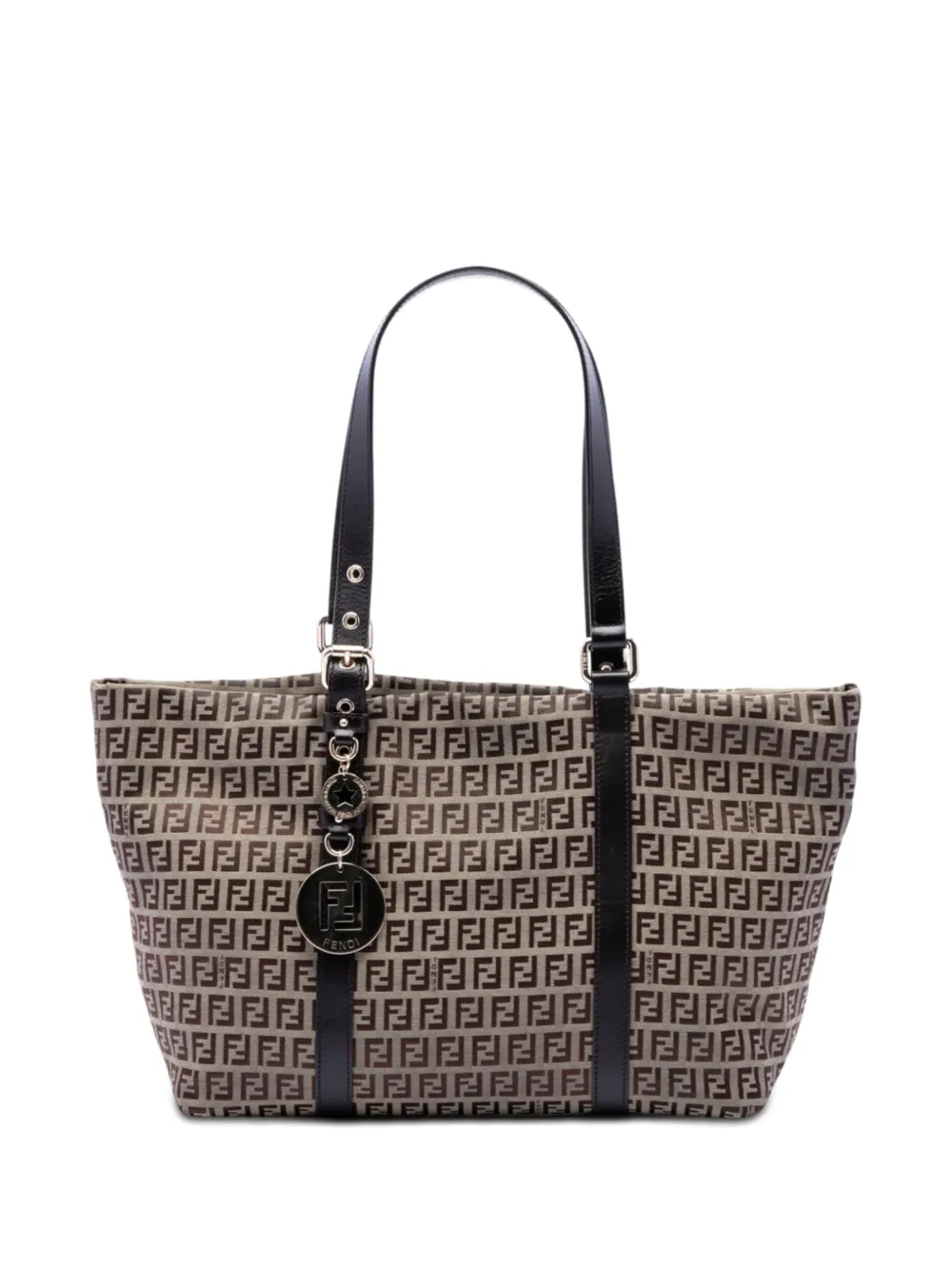 Fendi Pre-Owned 2000-2010 Zucchino Canvas Superstar tote bag - Neutrals