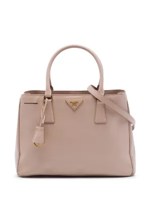 Prada Pre-Owned ダブルジップ ルクス サフィアーノレザー スモール