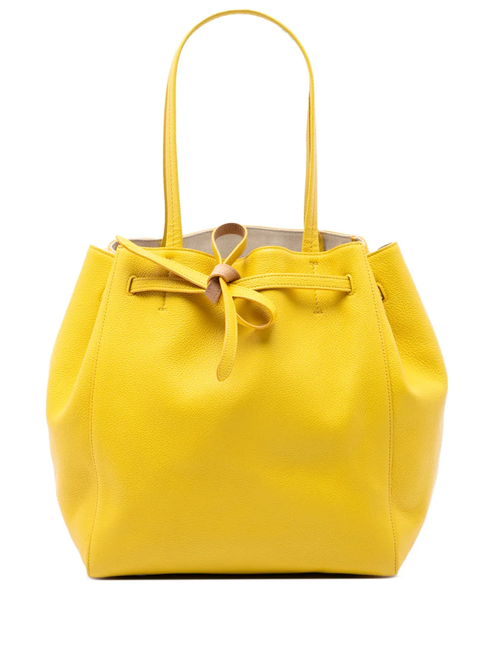 Celine Pre-Owned 2014 Small Grained Calfskin Phantom Cabas tote bag - Yellow