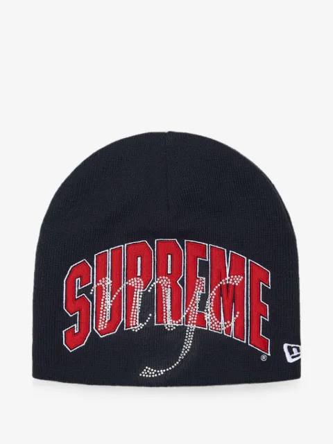 Supreme New Era® rhinestone-embellished beanie hat