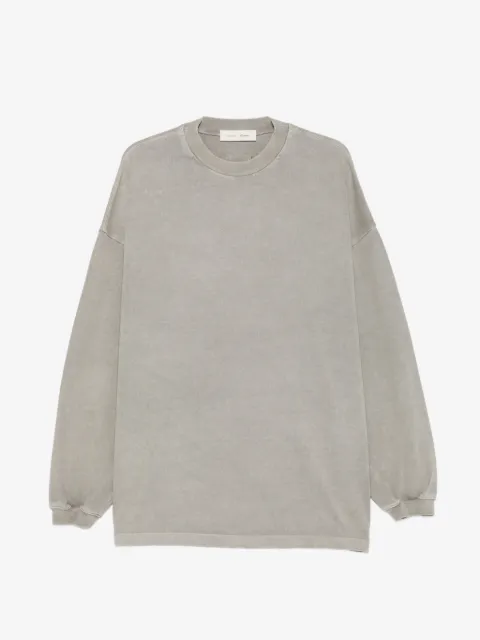 Fear Of God logo-patch long-sleeve sweatshirt