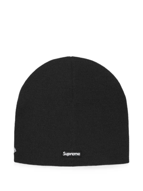 Supreme x New Era NYC rhinestone-embellished Beanie Hat | Black