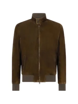 Brioni スエード ジャケット | ブラウン | FARFETCH JP
