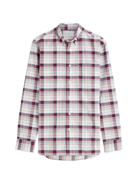 Tommy Hilfiger check-print button-down shirt