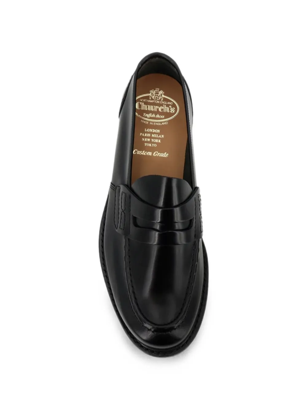 Church's Farsley 2.0 leather loafers Zwart