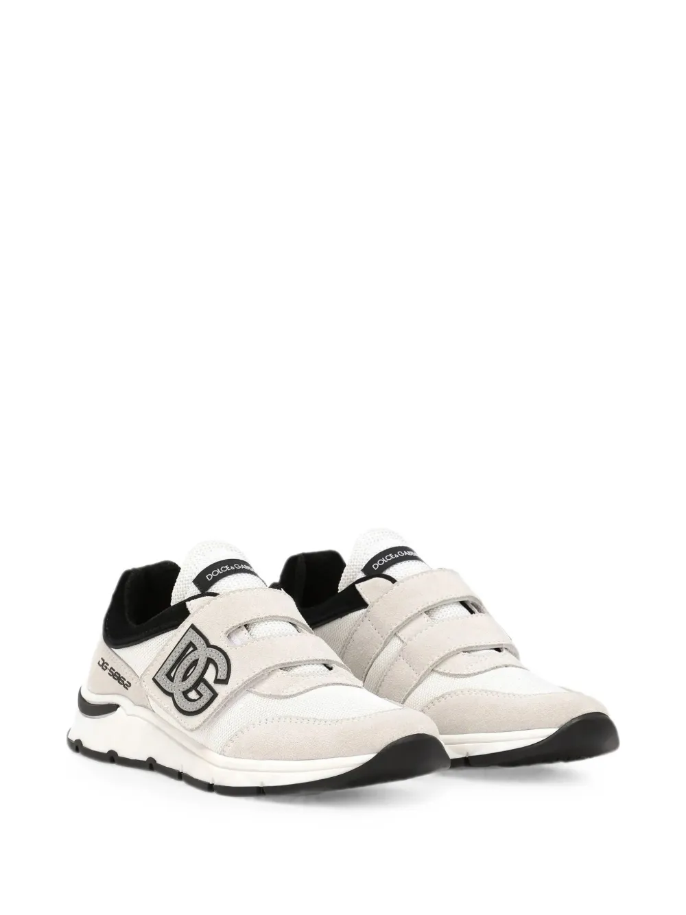 Dolce & Gabbana Kids DG Running Split sneakers Beige