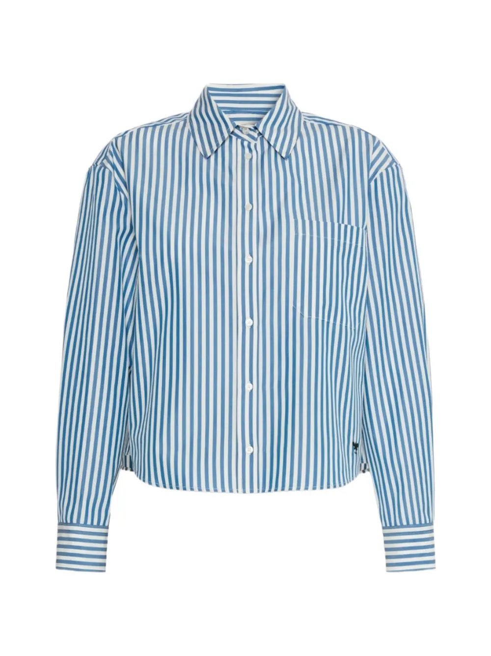 Weekend Max Mara WKDPANETTO striped cotton shirt - Blu