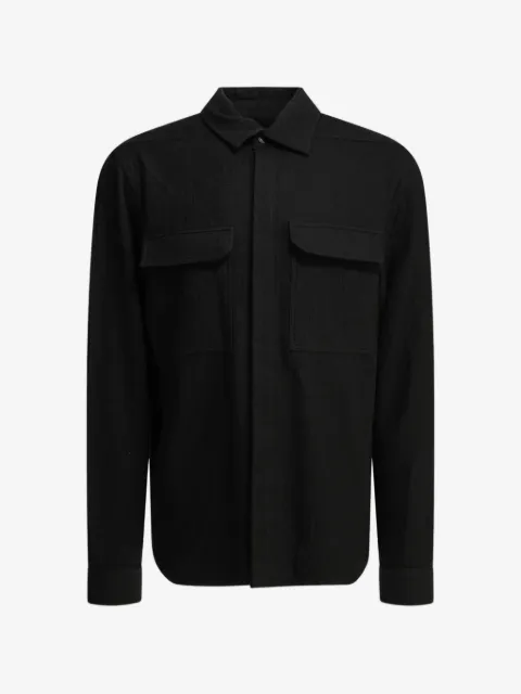 Rick Owens Work flap-pocket long-sleeve shirt