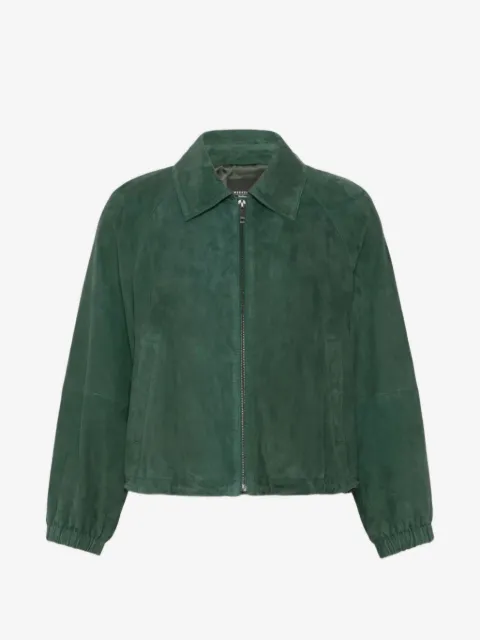 Weekend Max Mara zip-up leather jacket