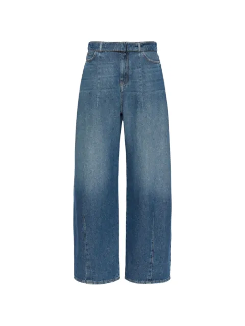 Weekend Max Mara Madia belted wide-leg jeans