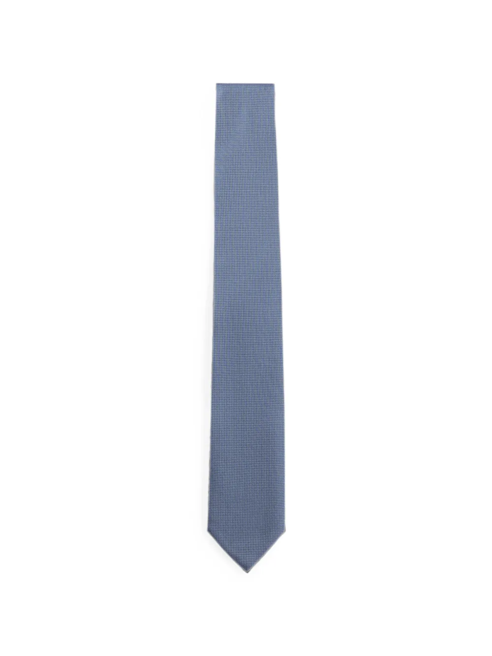 BOSS formal tie with jacquard pattern - Blu