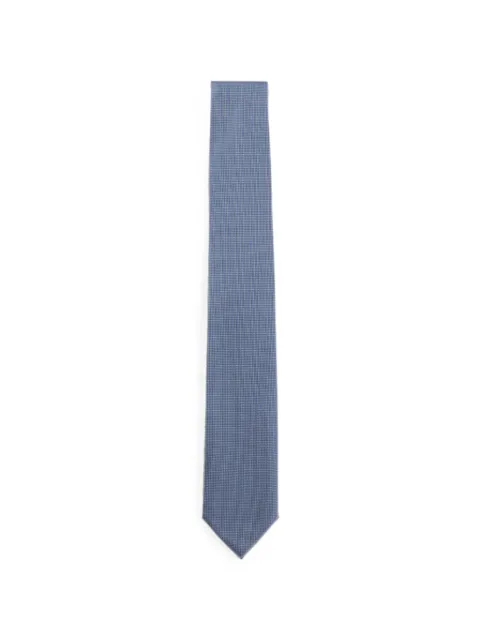 BOSS formal tie with jacquard pattern