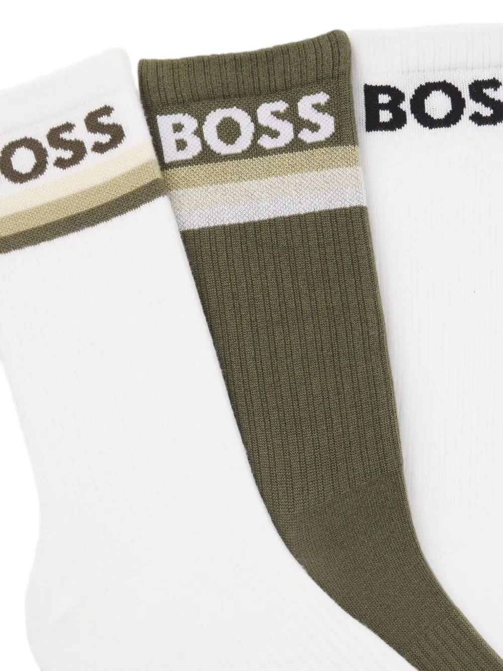 BOSS Sokken met logo Wit