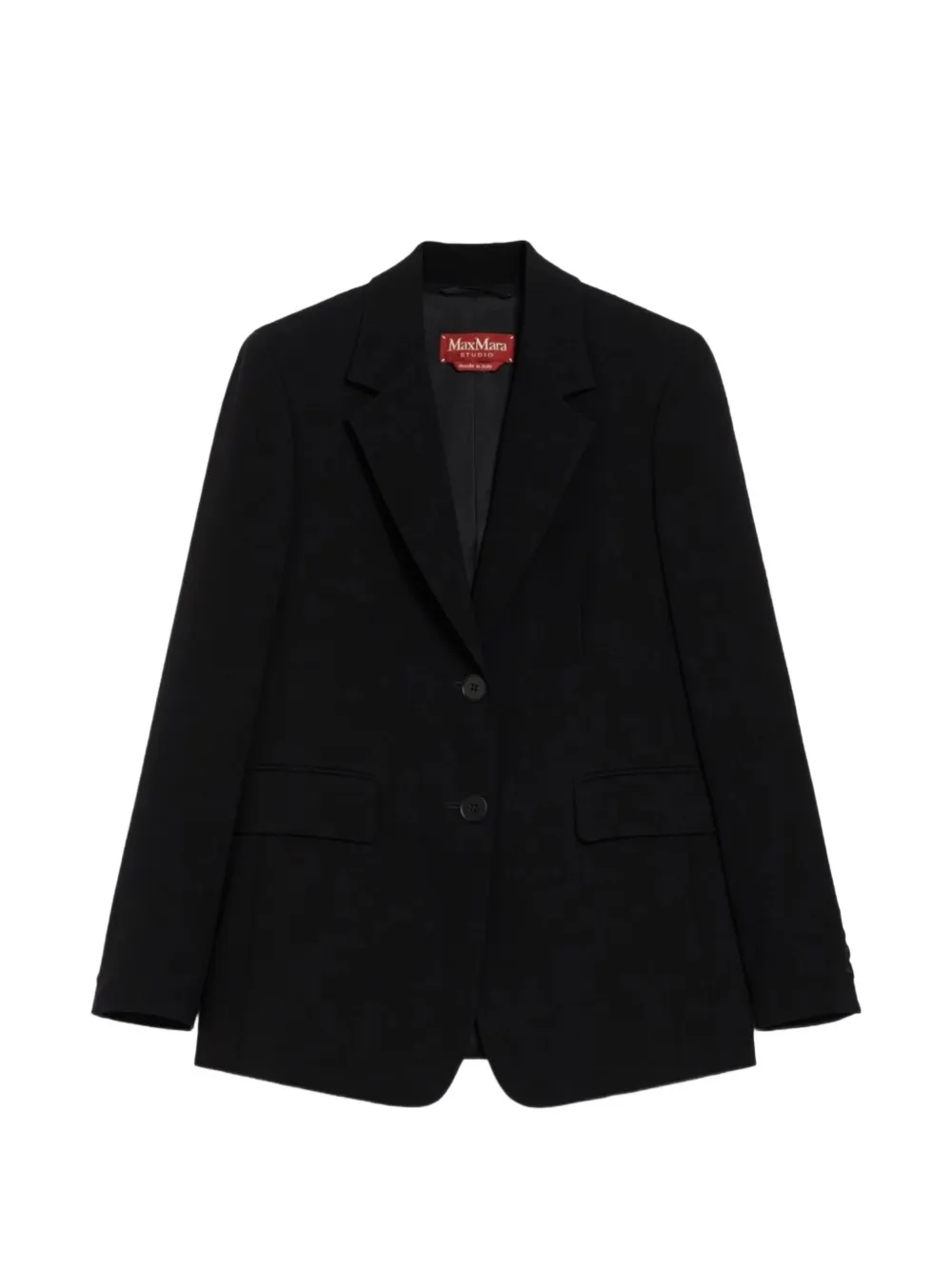 Max Mara Cady single-breasted blazer - Nero
