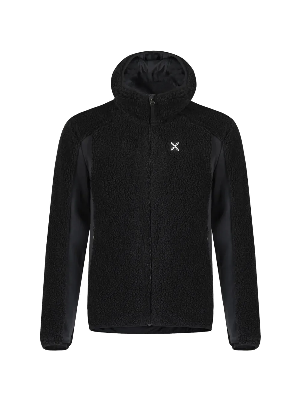 Montura Sherpa Maglia Zip-up Hoodie In Black