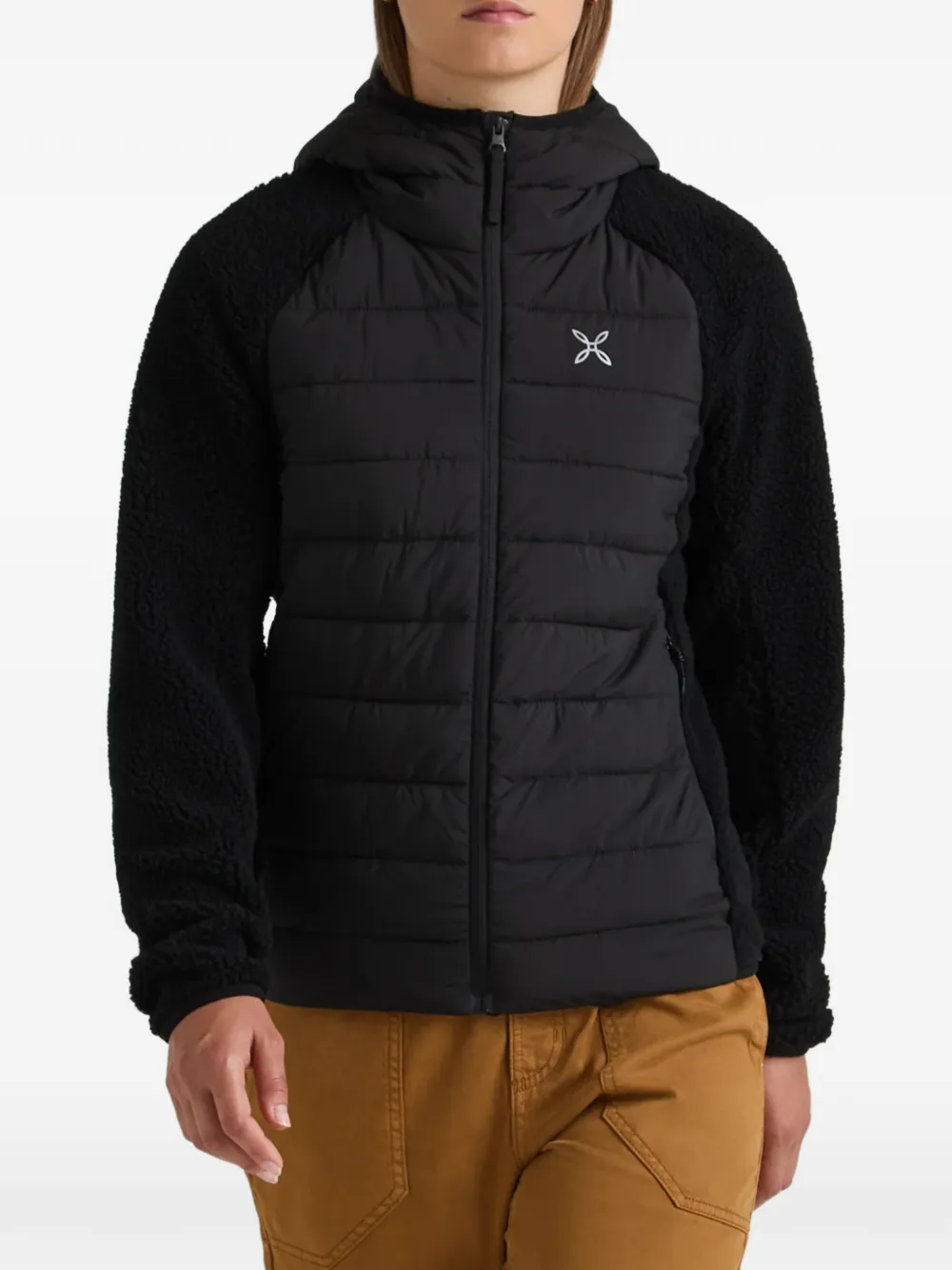 MONTURA Gewatteerd fleece jack Zwart