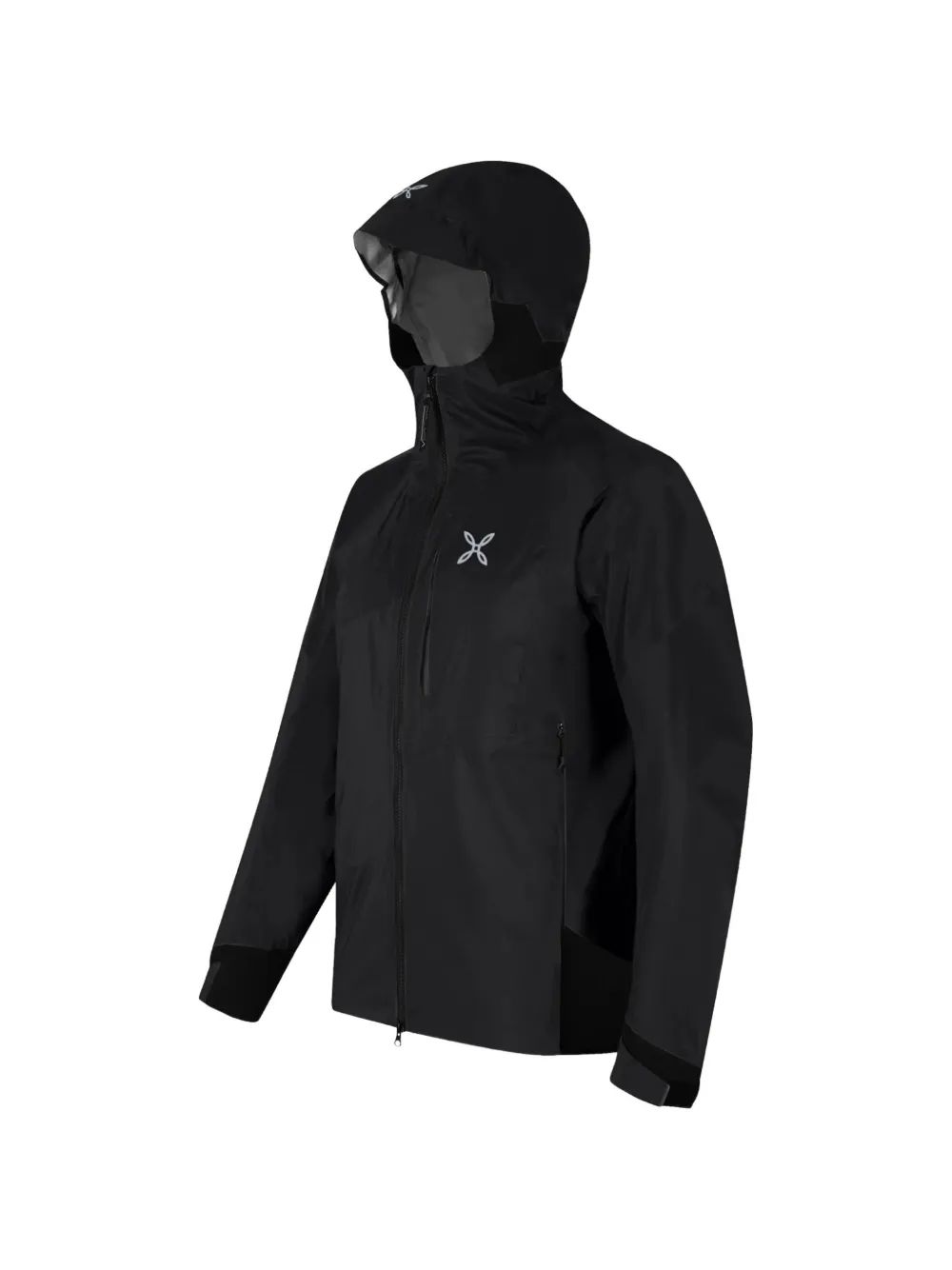 MONTURA Jack met logoprint Zwart