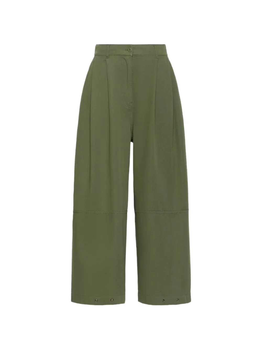 Weekend Max Mara pleated palazzo pants - Verde