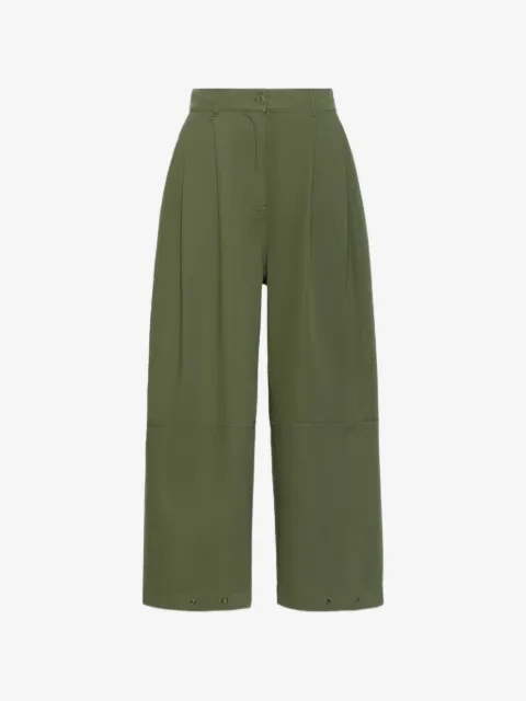 Weekend Max Mara pantalones palazzo con pliegues