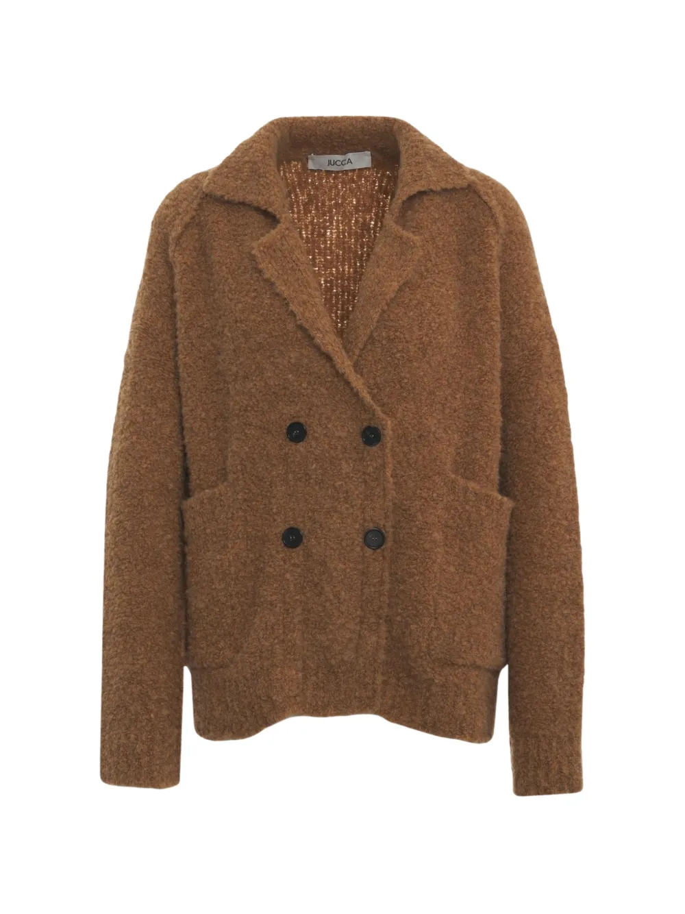 Jucca double-breasted bouclé cardigan