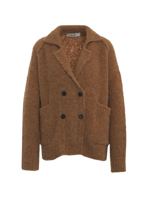 Jucca double-breasted bouclé cardigan