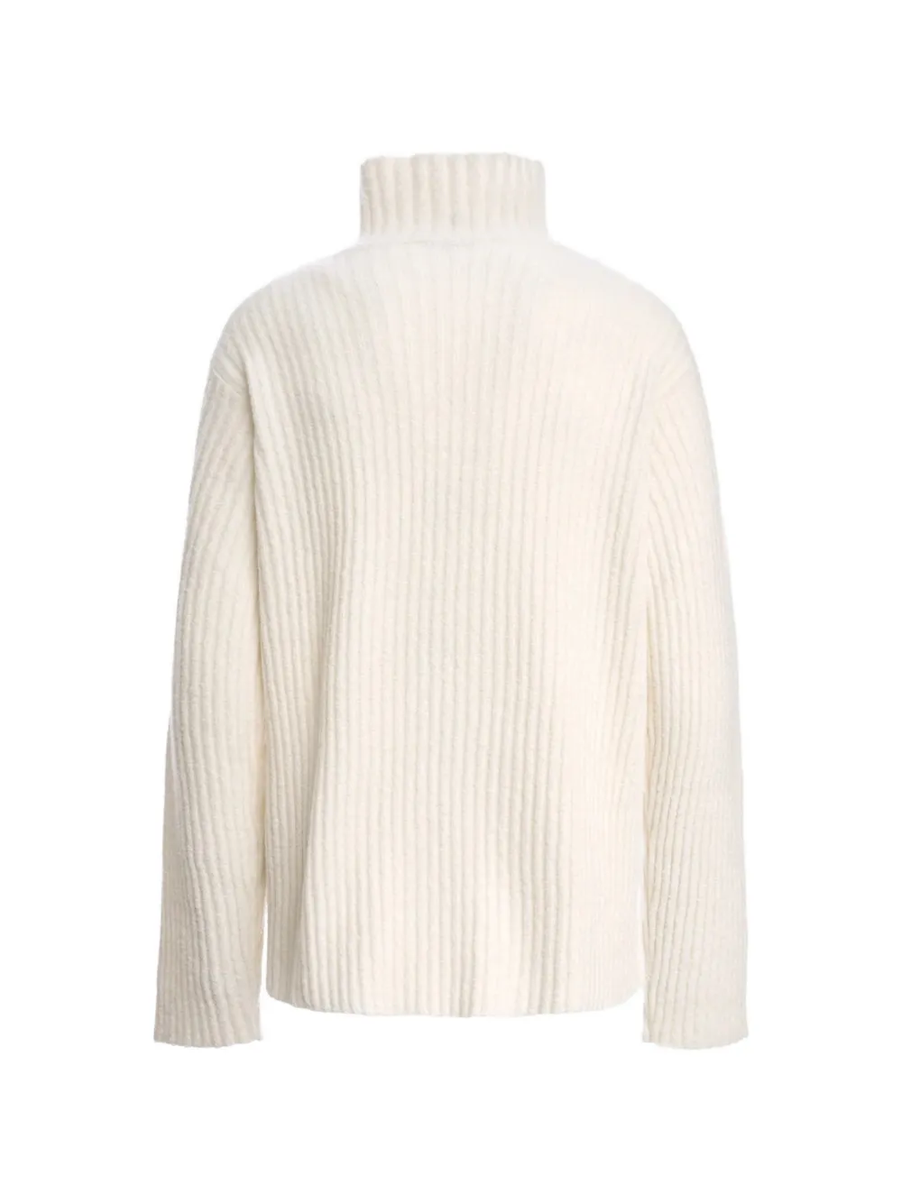 Malo ribbed-knit cashmere sweater Wit