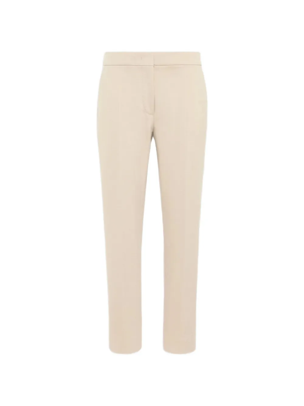 Max Mara pressed-crease cropped trousers - Neutrals