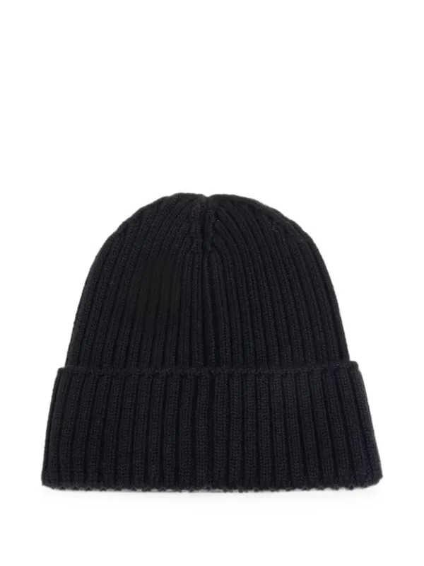 Moncler Enfant ロゴパッチ ビーニー | ブラック | FARFETCH JP