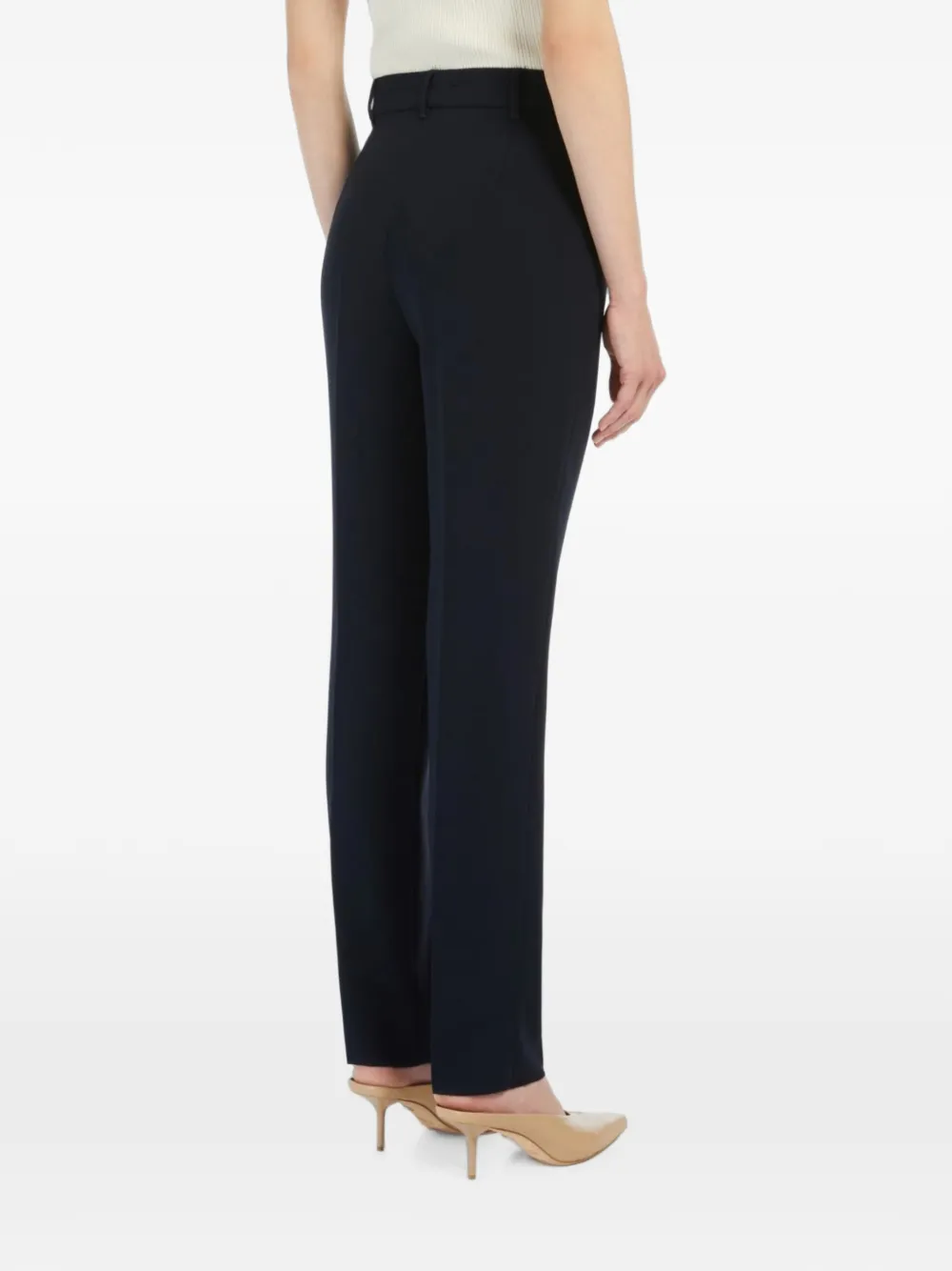 Max Mara Jerta geplooide pantalon Blauw
