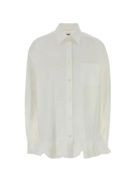 Moschino camisa con volantes