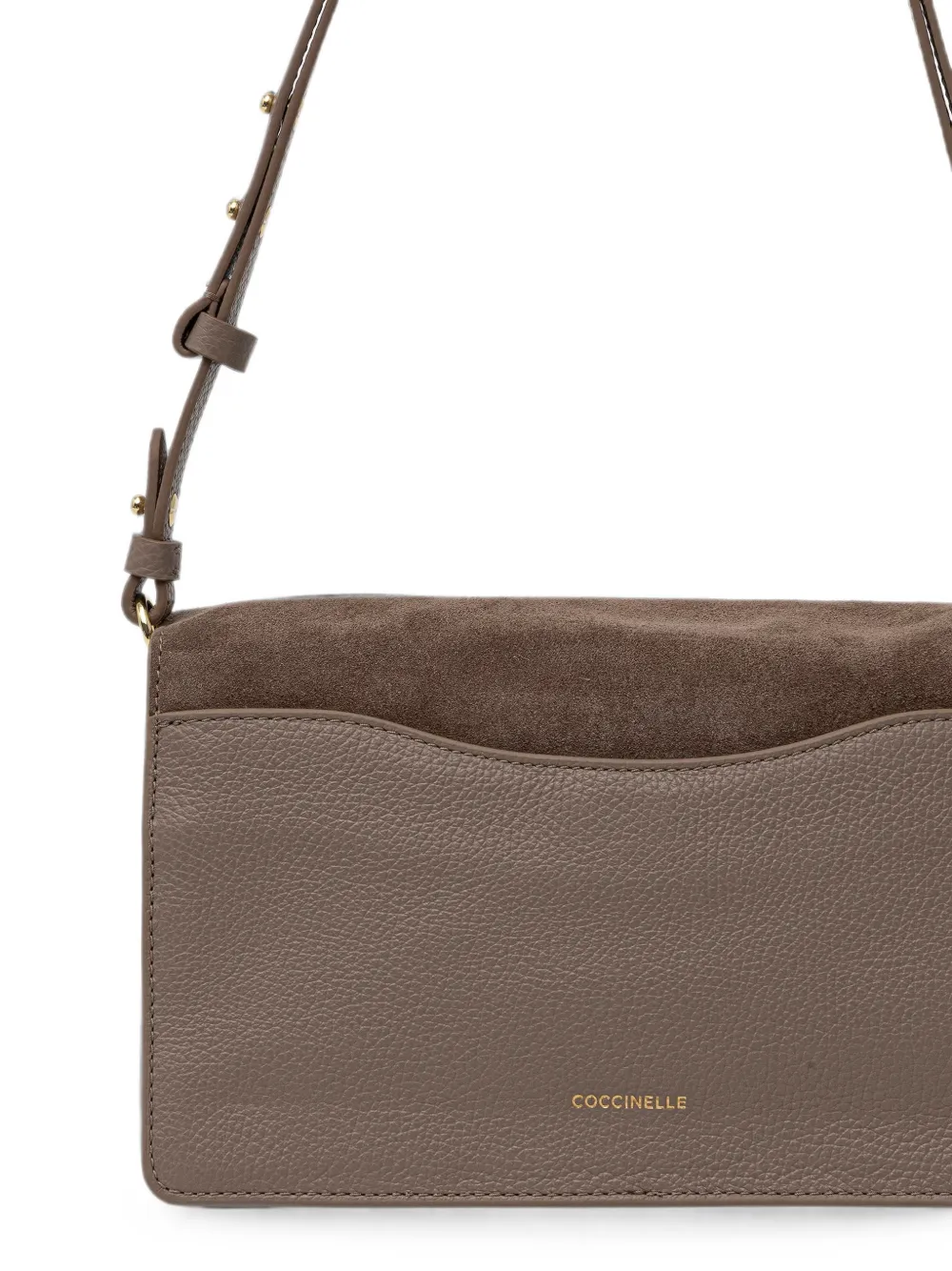 Coccinelle C-Me schoudertas Bruin