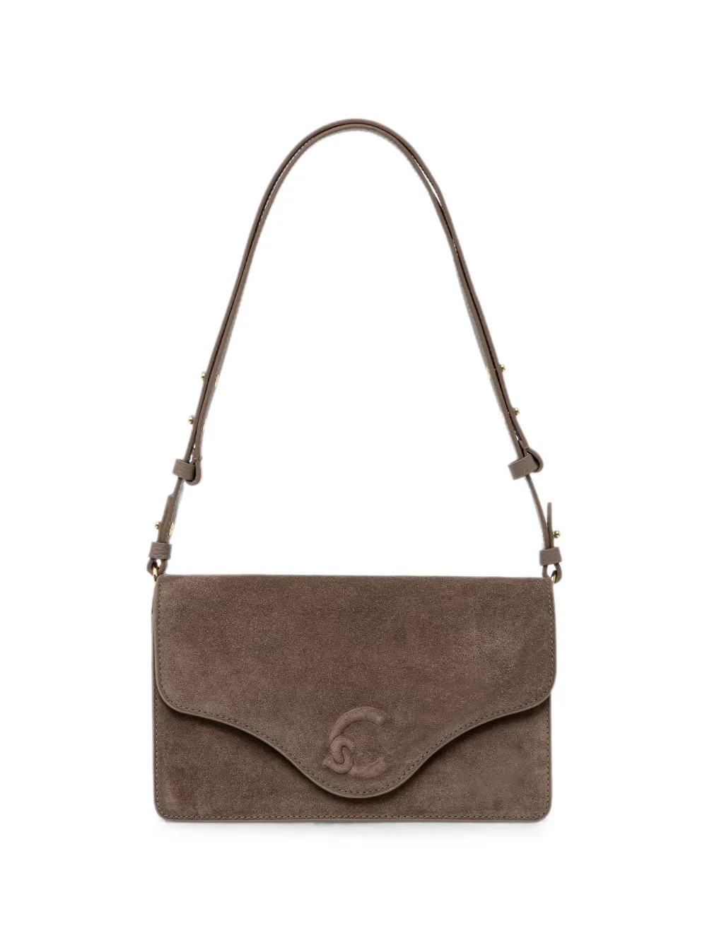 Coccinelle C-Me shoulder bag - Marrone