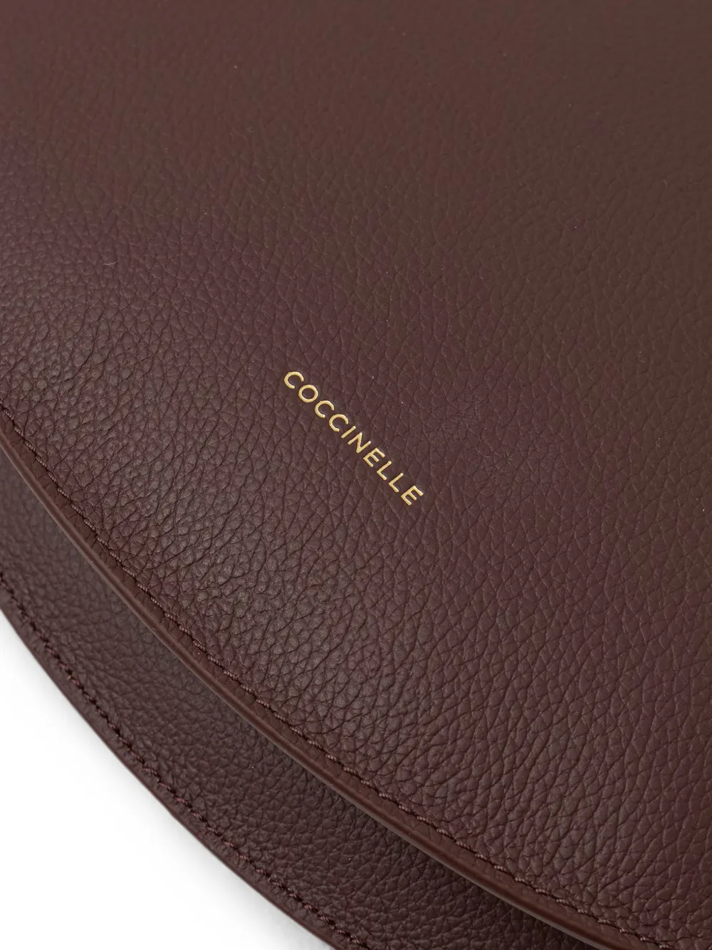 Coccinelle Medium Sunup schoudertas met textuur Bruin