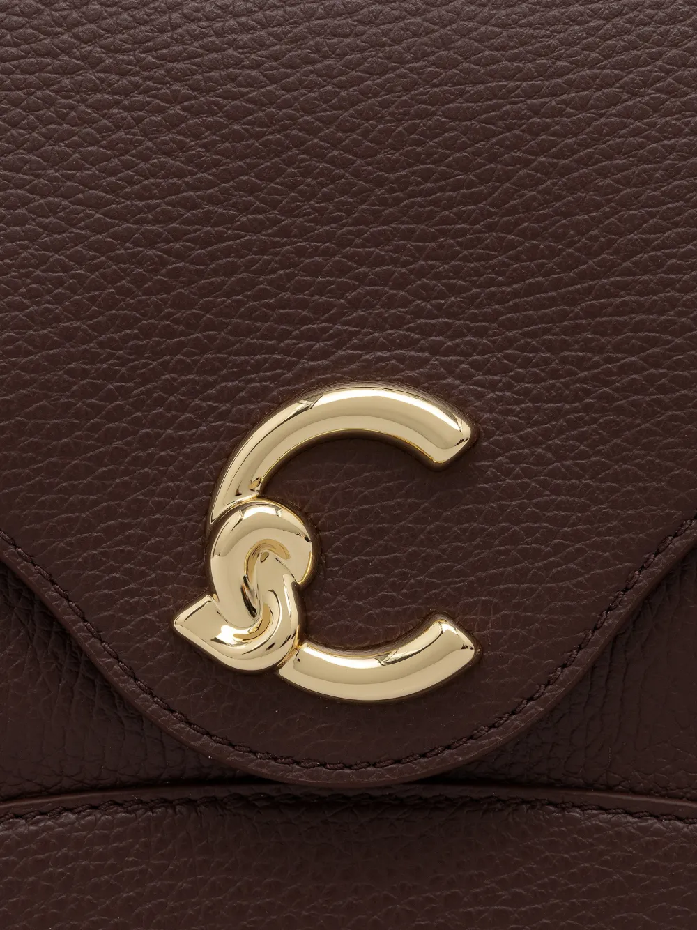 Coccinelle C-Me schoudertas Bruin