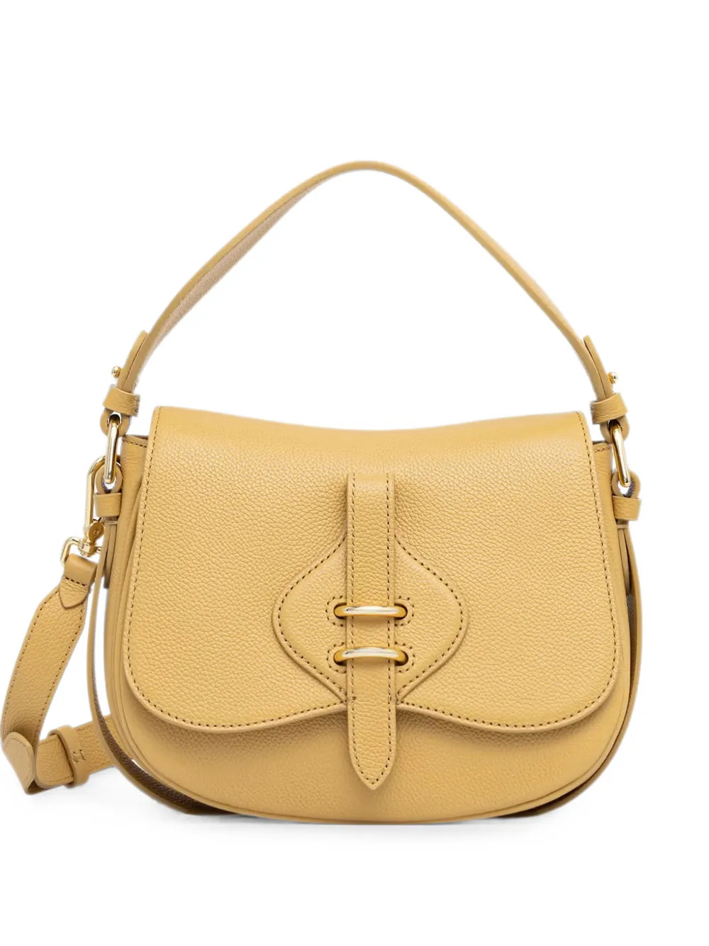 Coccinelle Borsa a spalla Mavery piccola con fibbia - Giallo