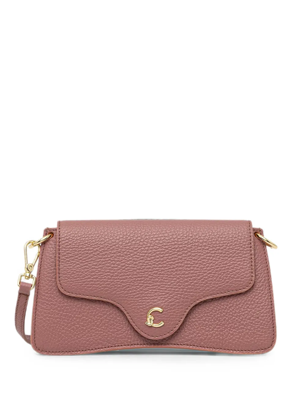 Coccinelle grainy shoulder bag - Rosa