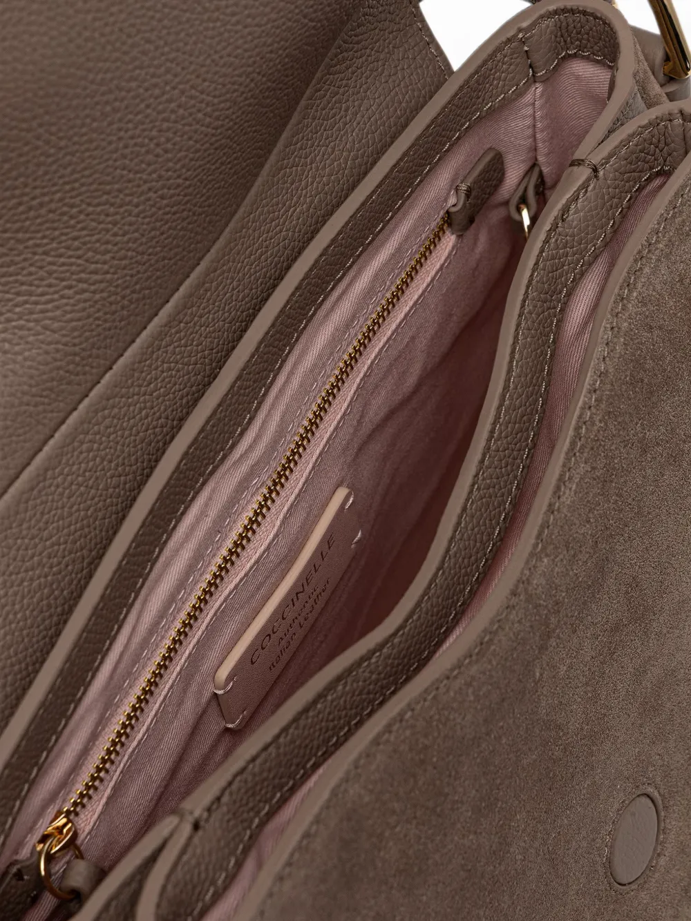 Coccinelle Mavery medium schoudertas Beige