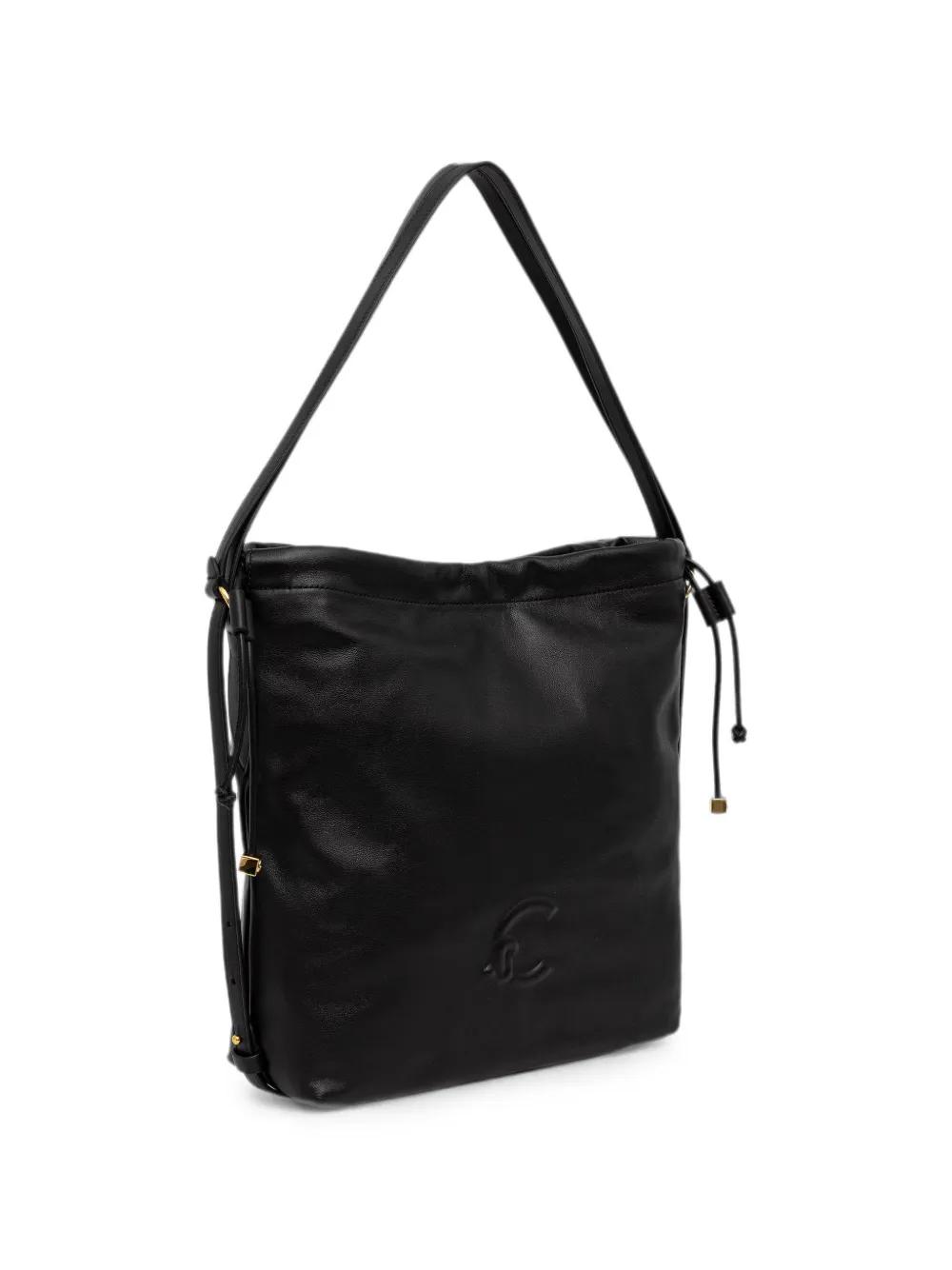 Coccinelle Shopper met trekkoord Zwart