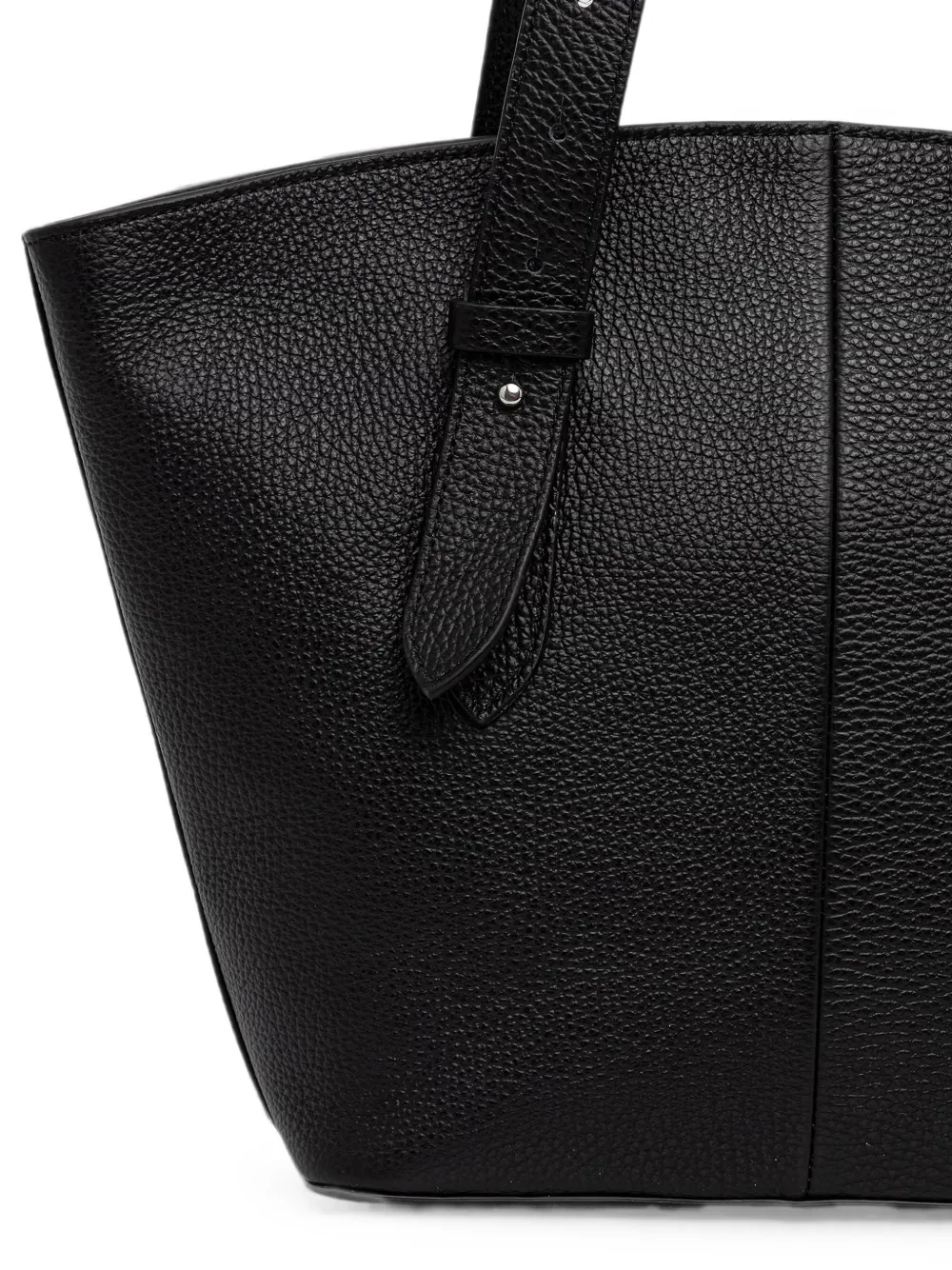Coccinelle Bewerkte shopper met gespdetail Zwart