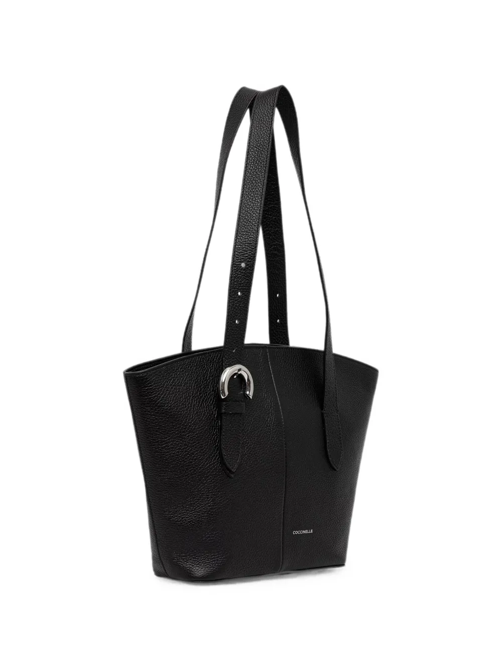Coccinelle Bewerkte shopper met gespdetail Zwart