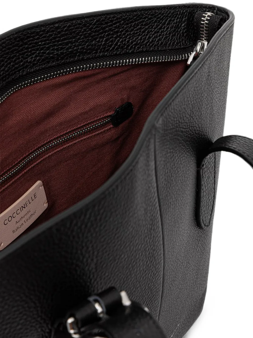 Coccinelle Bewerkte shopper met gespdetail Zwart