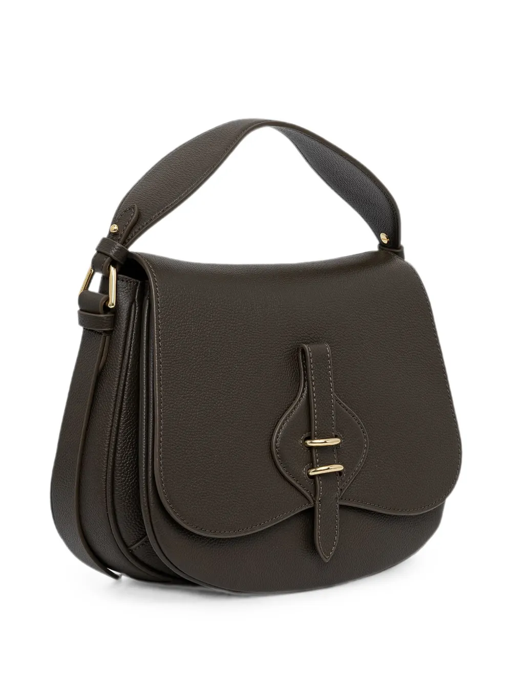 Coccinelle Medium Mavery schoudertas met textuur Bruin