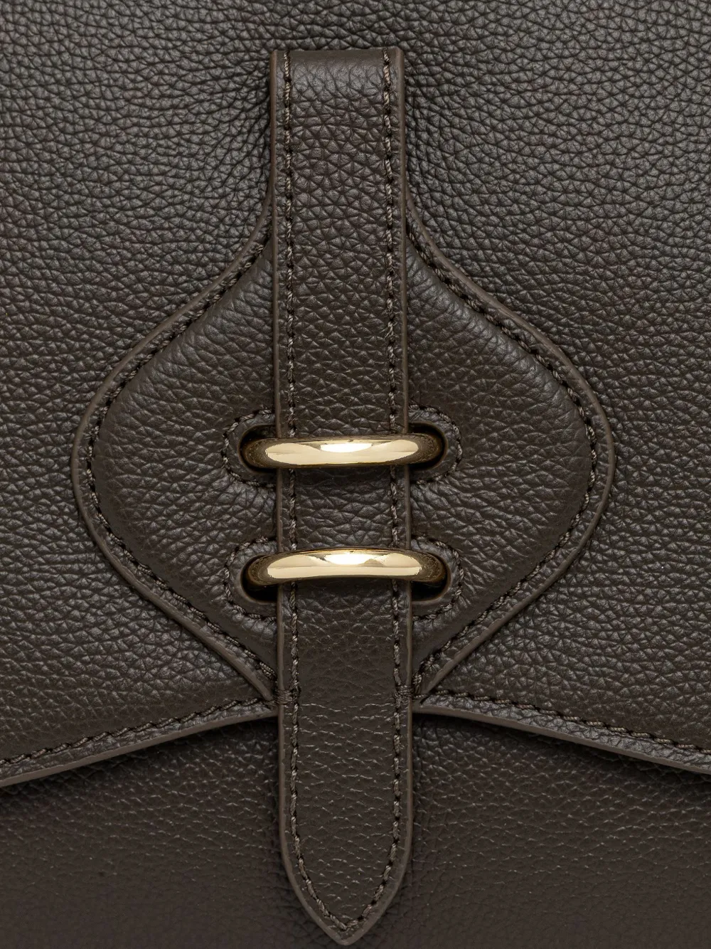 Coccinelle Medium Mavery schoudertas met textuur Bruin