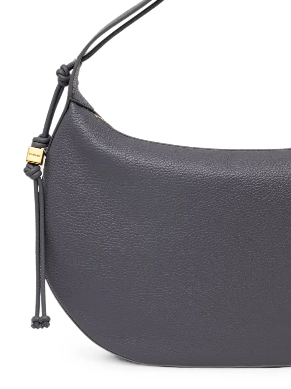 Coccinelle Medium Thess schoudertas met textuur Grijs