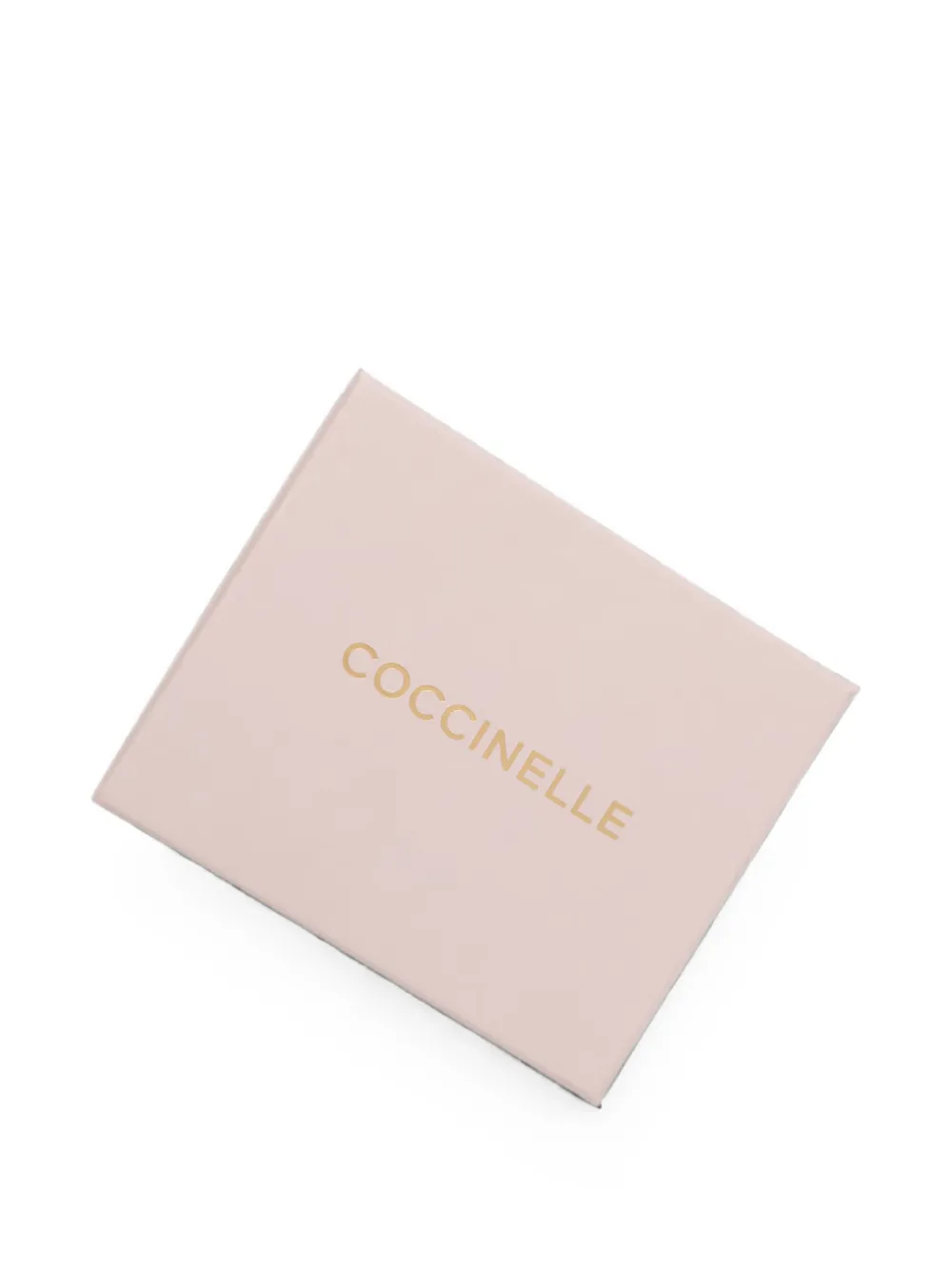 Coccinelle Leren heuptas met logoplakkaat Bruin