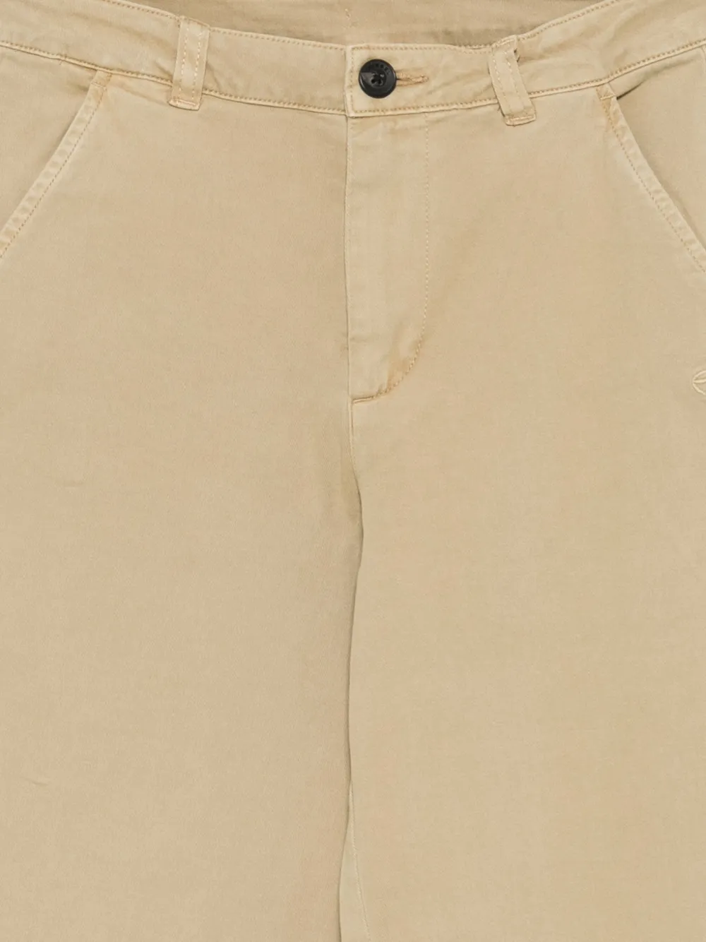Diesel Kids Broek met geborduurd logo Beige