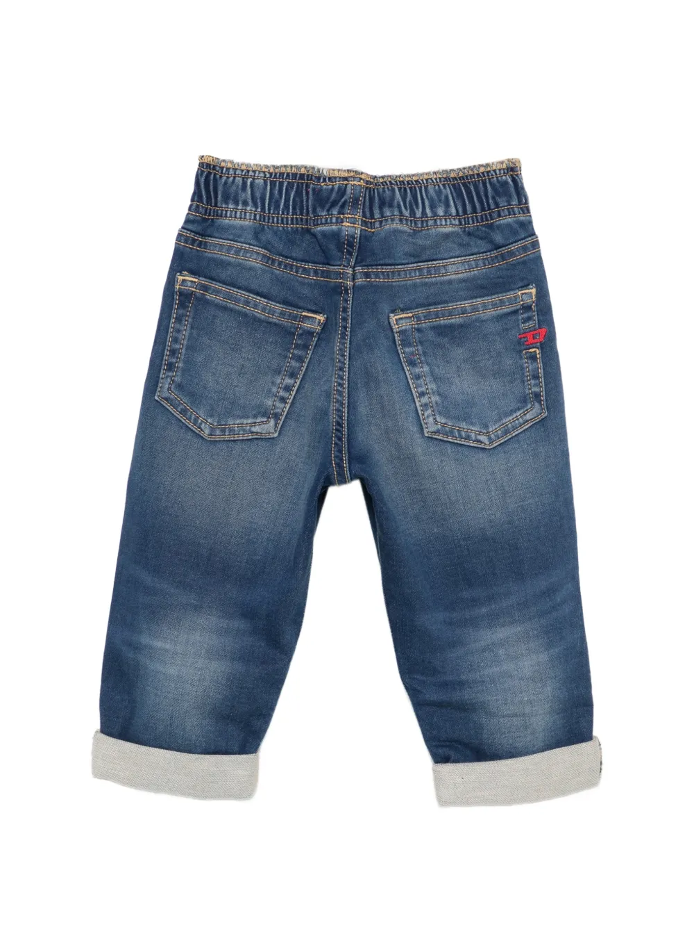 Diesel Kids Ruimvallend D-Marcie Jogg Jeans Blauw